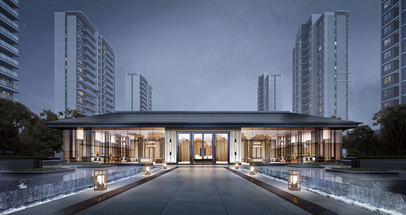 新中式金屬幕墻5